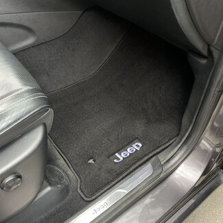 Ворсовые коврики на Jeep Grand Cherokee (WK2) 2010 - 2022 в Челябинске