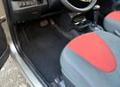 Ворсовые коврики на Nissan Micra (K12) 2003 - 2010 в Челябинске