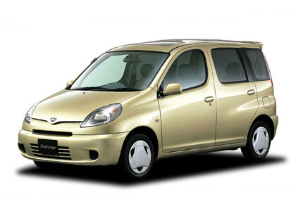 Ворсовые коврики на Toyota Funcargo 1999 - 2006 в Челябинске