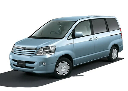 Ворсовые коврики на Toyota Noah (R60) 2001 - 2007 в Челябинске