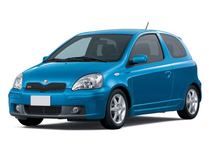 Ворсовые коврики на Toyota Vitz I 1998 - 2005 в Челябинске