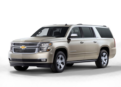 Ворсовые коврики на Chevrolet Suburban 2014 - 2020 в Челябинске