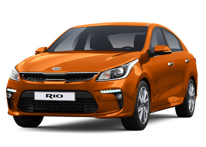 EVA коврики на KIA Rio IV 2016 - 2025 в Челябинске