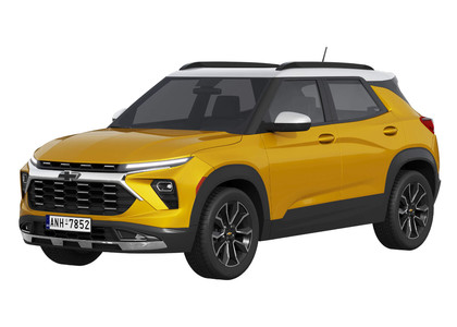 Ворсовые коврики на Chevrolet TrailBlazer III 2019 - 2025 в Челябинске