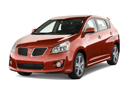 Ворсовые коврики на Pontiac Vibe II 2008 - 2013 в Челябинске