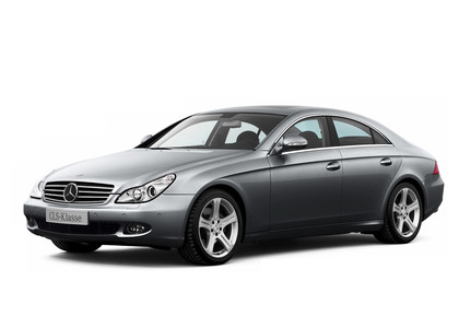 Ворсовые коврики на Mercedes CLS (C219) 2004 - 2010 в Челябинске