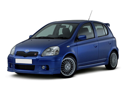 Ворсовые коврики на Toyota Yaris I 1999 - 2005 в Челябинске