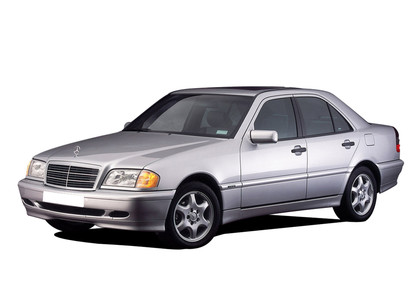 Ворсовые коврики на Mercedes C (W202) 1993 - 2000 в Челябинске