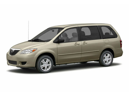 Ворсовые коврики на Mazda MPV II 1999 - 2006 в Челябинске