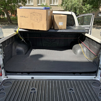 Ворсовые коврики на Toyota Hilux VII 2008&nbsp;-&nbsp;2015 в Челябинске