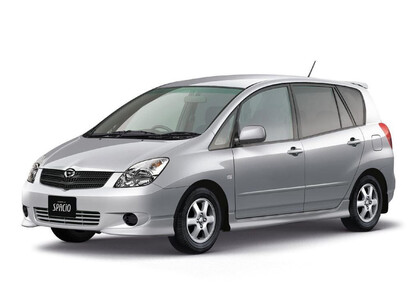 Ворсовые коврики на Toyota Corolla Spacio (E12) 2001 - 2009 в Челябинске