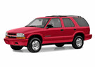 Ворсовые коврики на Chevrolet Blazer 1994 - 2005 в Челябинске