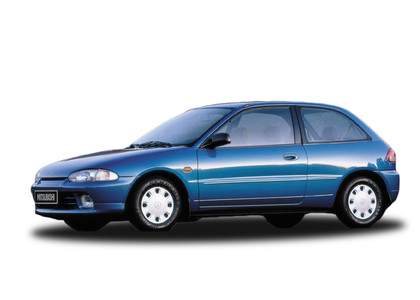 Ворсовые коврики на Mitsubishi Colt IV 1992 - 1996 в Челябинске