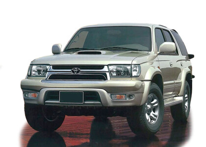 Ворсовые коврики на Toyota Hilux Surf III 1995 - 2002 в Челябинске
